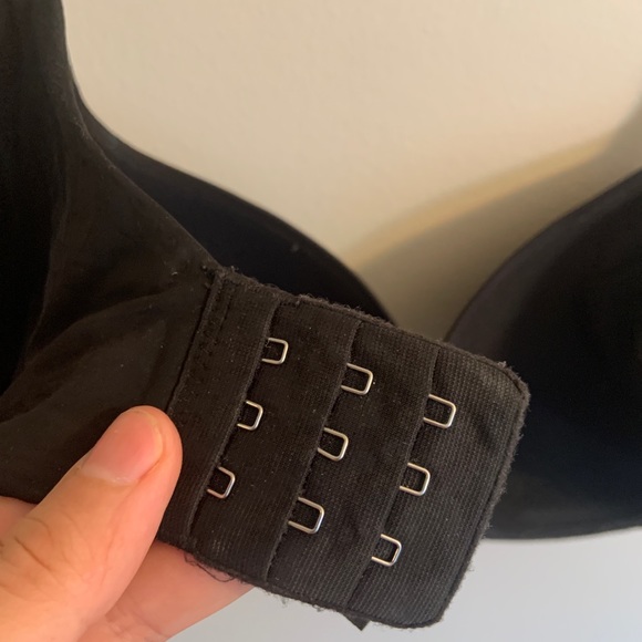 Victoria’s Secret lined Demi black tshirt bra 36DD - Picture 4 of 5